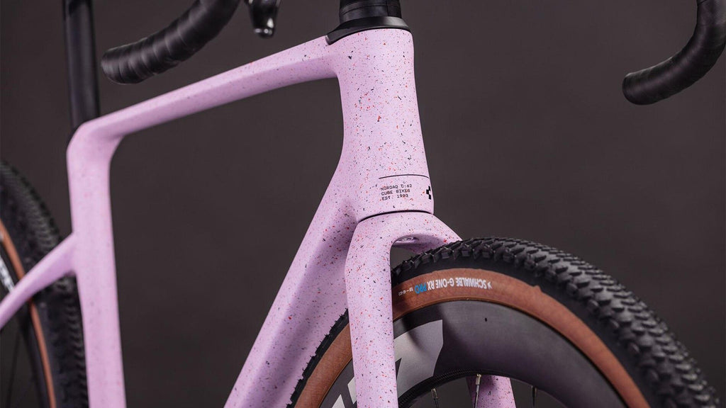 Vélo gravel Cube Nuroad C:62 SLX rhodonite orange