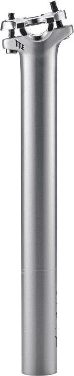 Tige de Selle Title AP1 Aluminium Recul 0 mm Chrome