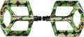 Paire de Pédales Plates HT Components Supreme ANS10 Camo Vert