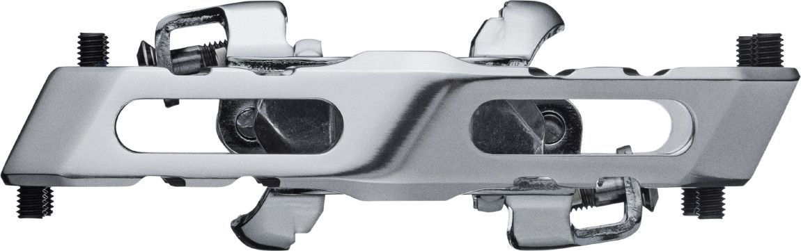 Paire de Pédales Automatiques Title Connect Clipless Chrome