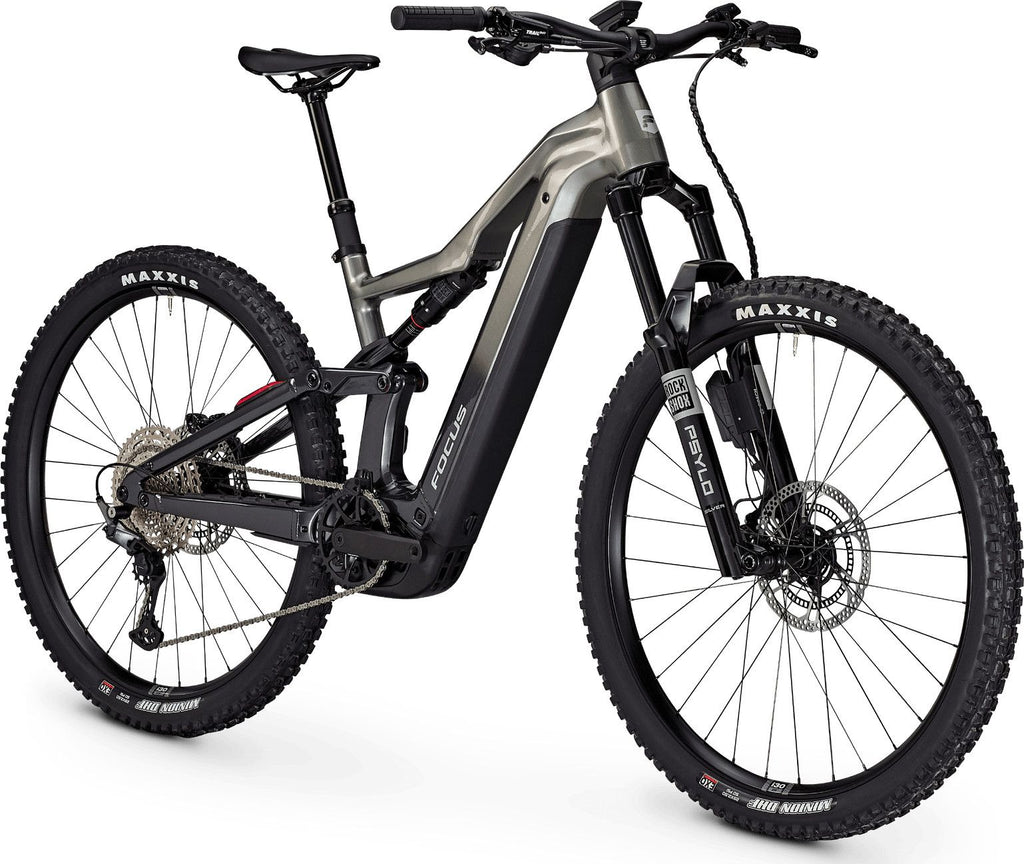 VTT Électrique Tout-Suspendu Focus Thron² 6.8 ABS 12V 800Wh Bosch 120 Nm 29'' Gris 2025