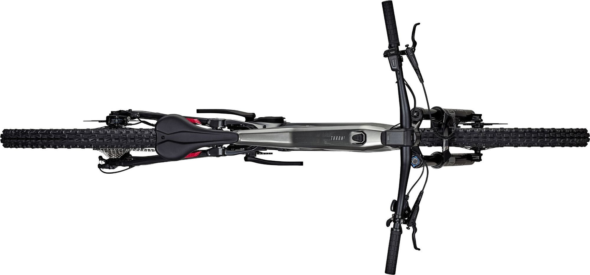 VTT Électrique Tout-Suspendu Focus Thron² 6.8 ABS 12V 800Wh Bosch 120 Nm 29'' Gris 2025