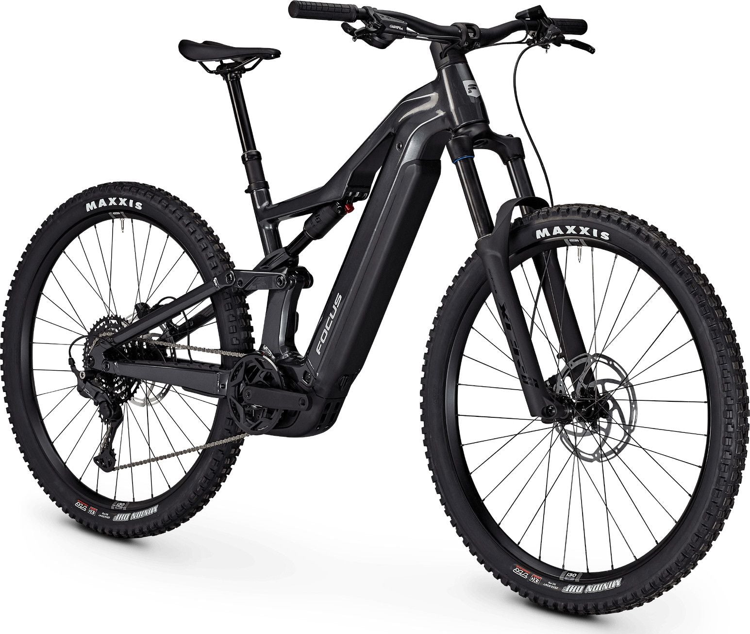 VTT Électrique Tout-Suspendu Focus Thron² 6.6 Shimano 10V 800Wh Bosch 120 Nm 29'' Noir 2025