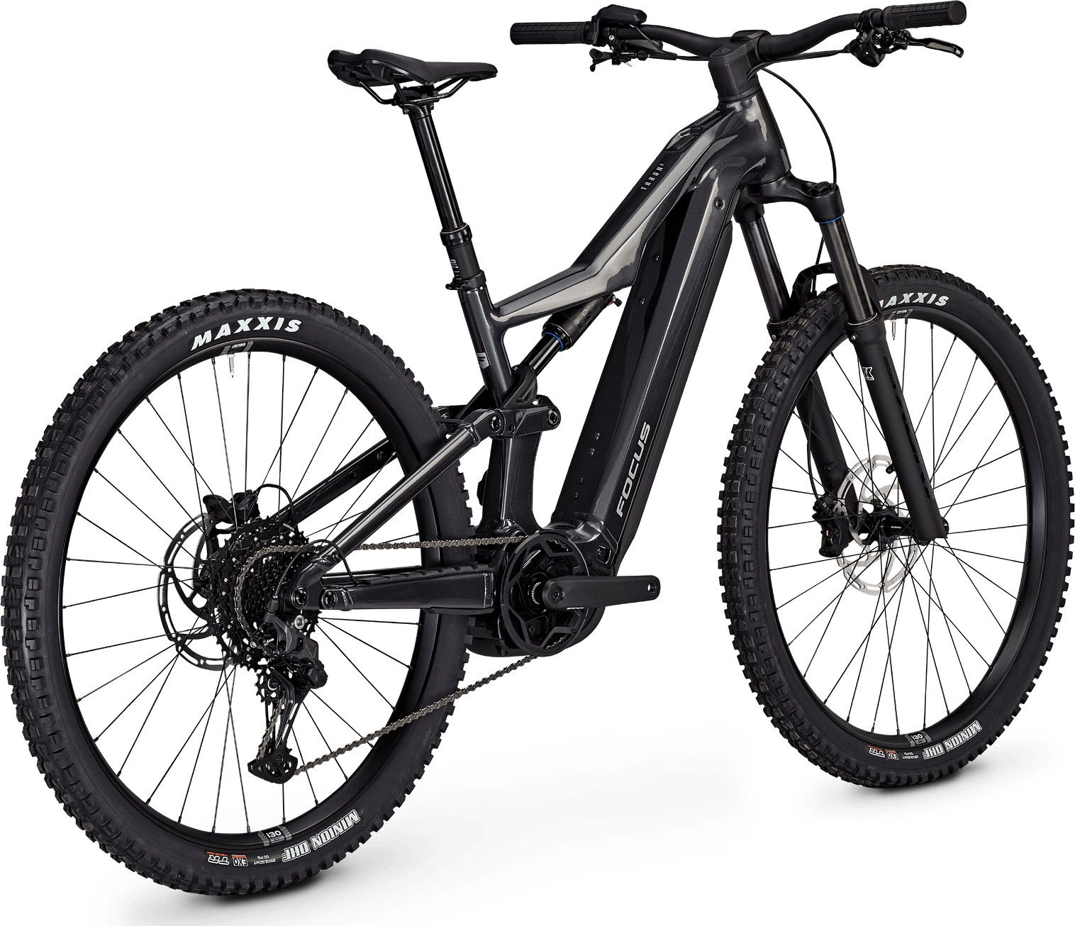VTT Électrique Tout-Suspendu Focus Thron² 6.6 Shimano 10V 800Wh Bosch 120 Nm 29'' Noir 2025