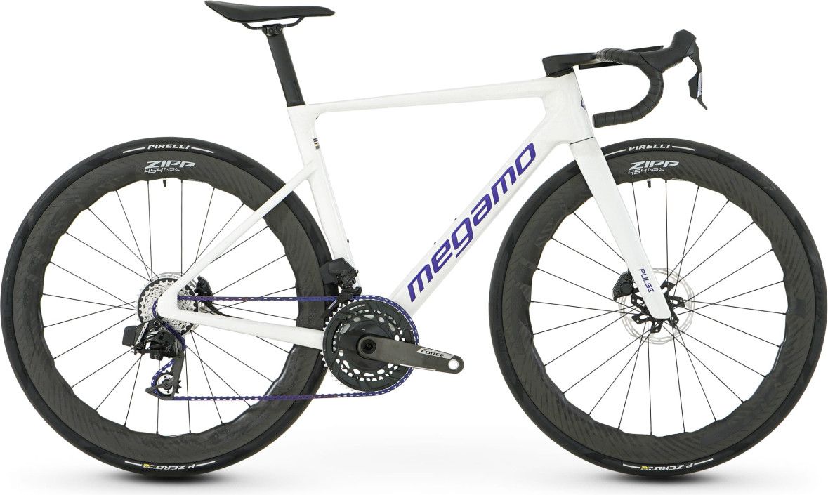 Vélo de Route Megamo Pulse Sram Force 12V Hammerhead LTD 700 mm Blanc 2026