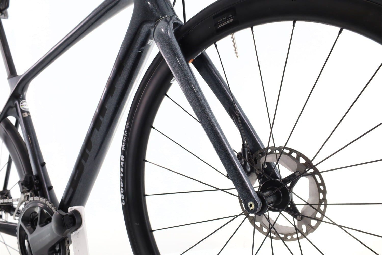 Produit reconditionné · Giant TCR Advanced Pro 1 Di2 12V · Noir / Vélo de route | Très bon état