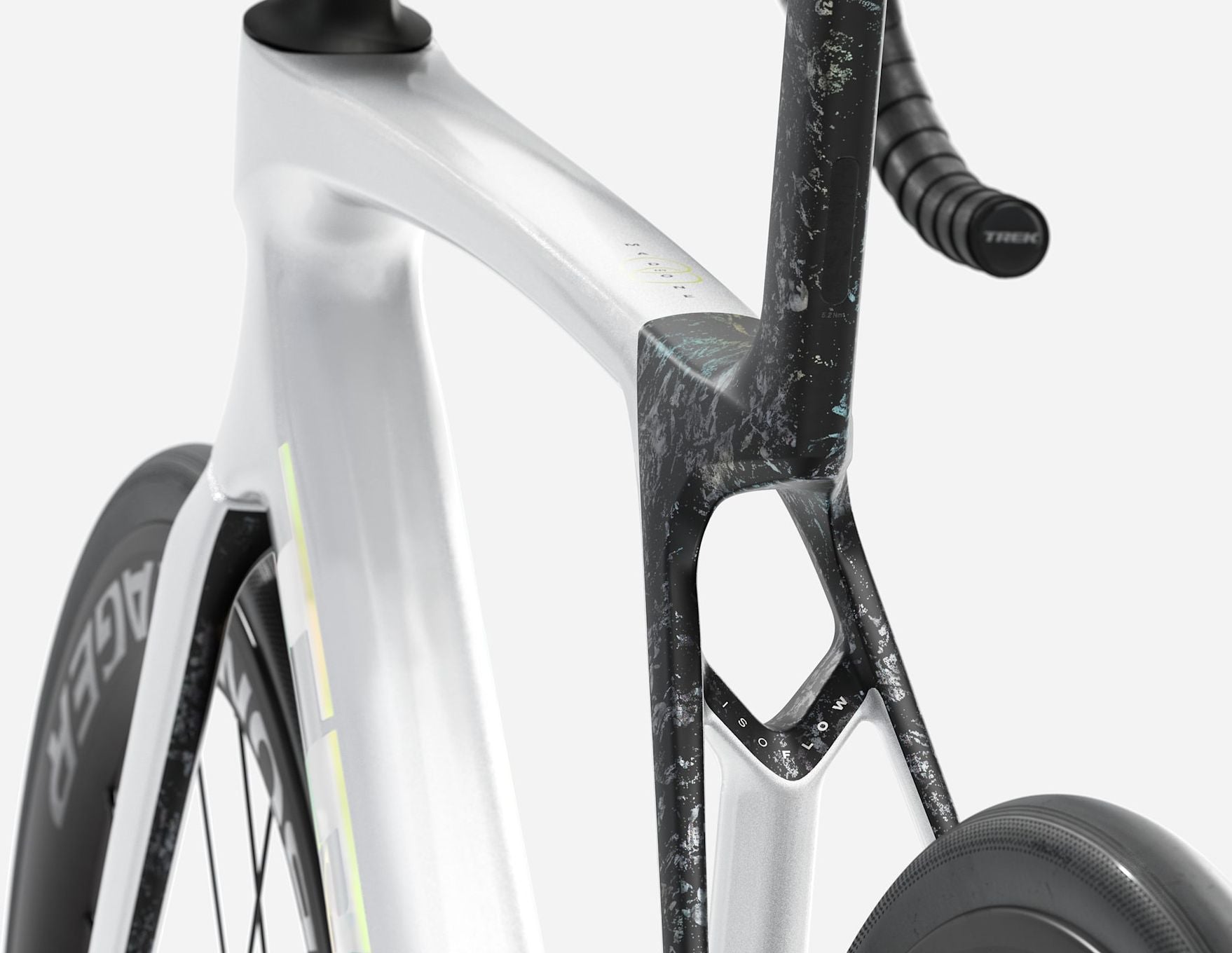 Vélo de Route Trek Madone SL 6 Sram Rival AXS 12V 700 mm Blanc Gén. 8