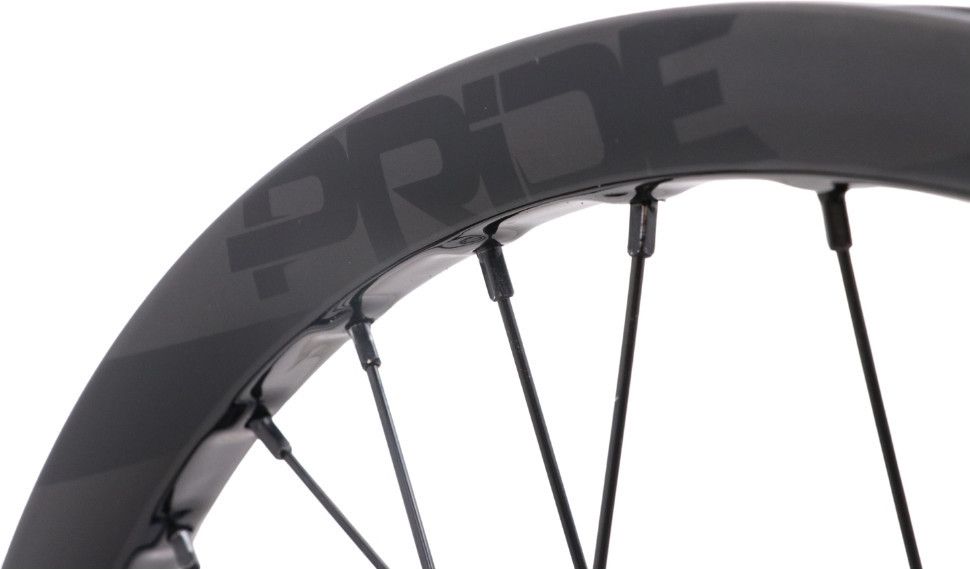 Paire de Roues Pride Racing Wave CFR Control V2 20" (406) | 20x100 - 15x110 mm | 6 Trous | Noir Brillant
