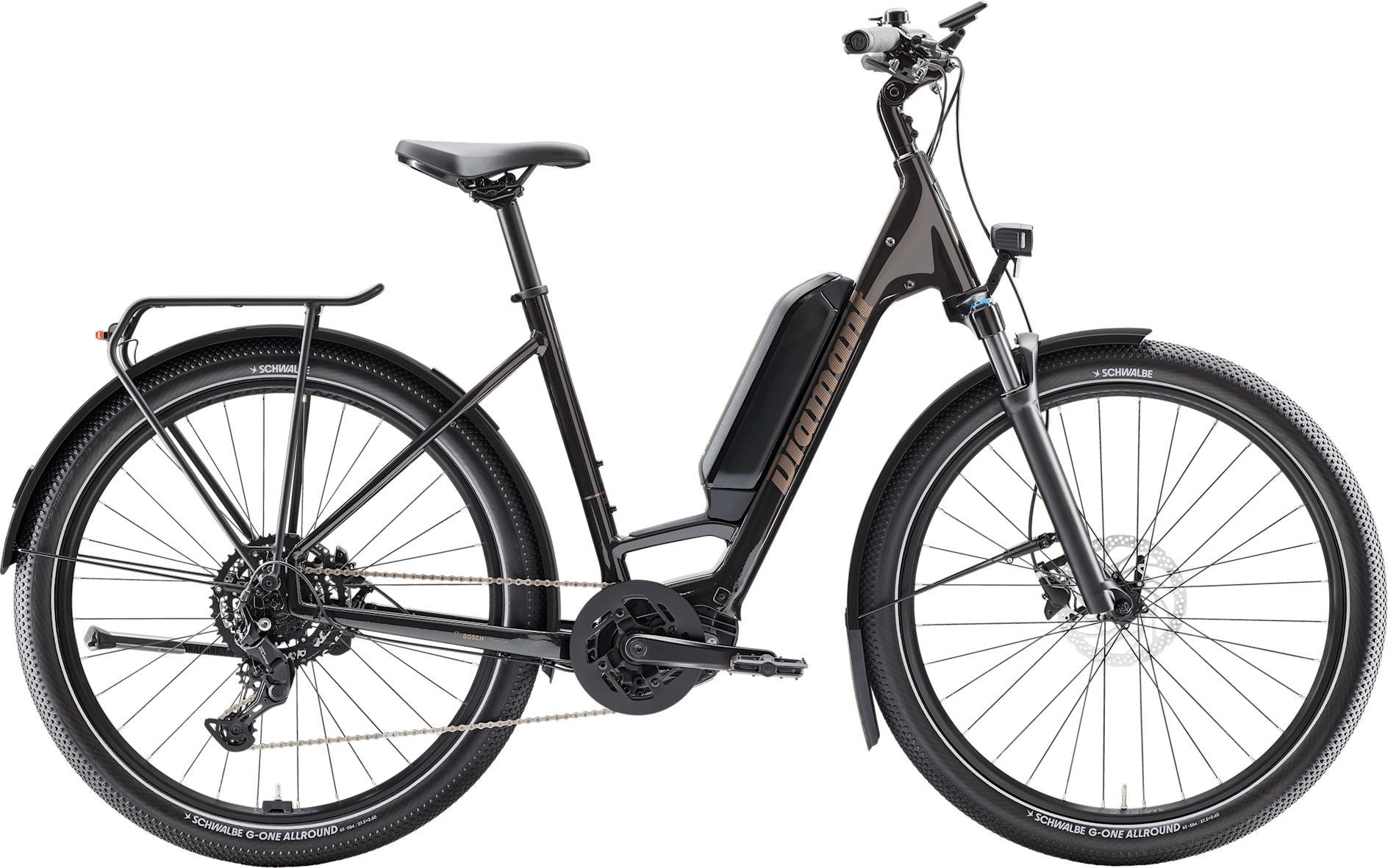 VTC Électrique Diamant Zing Trip Core Bas Shimano Cues 9V 27.5'' 545Wh Noir 2026