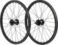 Paire de Roues Pride Racing Wave CFR Fusion 20" (451) | 10x100 - 10x110 mm | 6 Trous | Noir Brillant