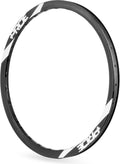 Jante Pride Racing Wave CFR 20" (451) | 28 Trous | Disque | Noir/Blanc Brillant