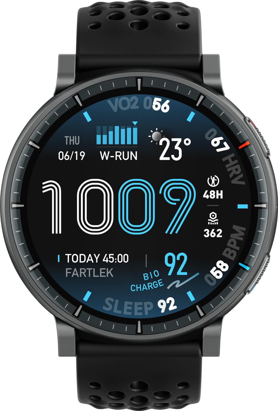 Montre GPS Amazfit Active Max Noir