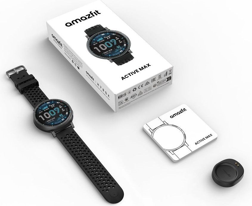 Montre GPS Amazfit Active Max Noir