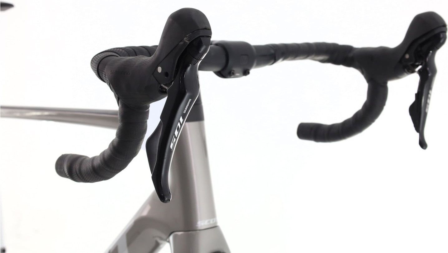 Produit reconditionné · Scott Addict eRide 20 · Gris / Vélo de route | Très bon état