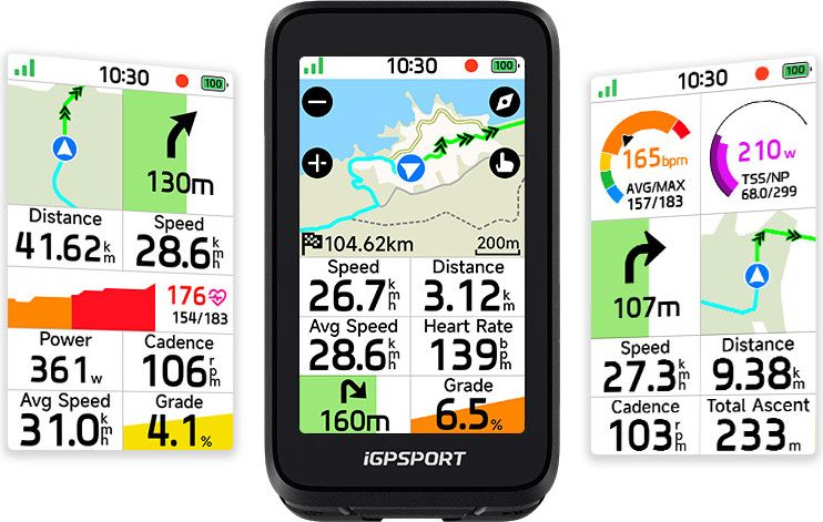 Compteur GPS iGPSport BiNavi Air