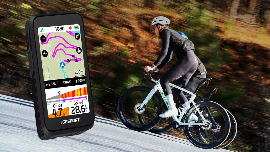 Compteur GPS iGPSport BiNavi Air