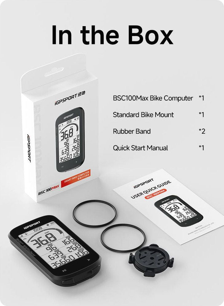 Compteur GPS iGPSport BSC100Max