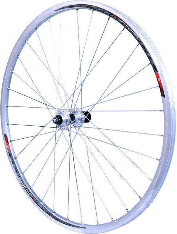 Roue arrière 700 jante double paroi - freins à patin - 8/9/10 vitesses