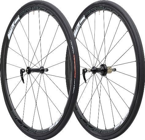 Paire de roues 700 - tubular - compagnolo - 11 vitesses