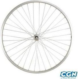 Roue arrière 28  - jante simple paroi - freins à patin - 5/6/7 vitesses