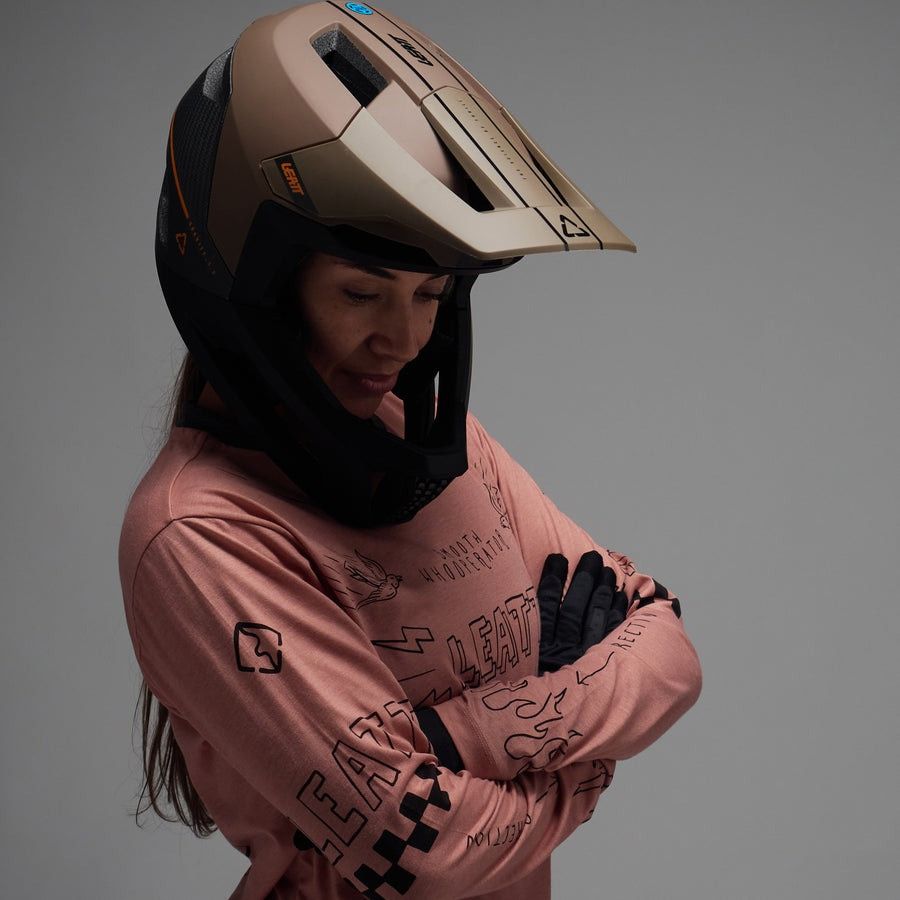 Casque Intégral Leatt Gravity 5.0 Marron