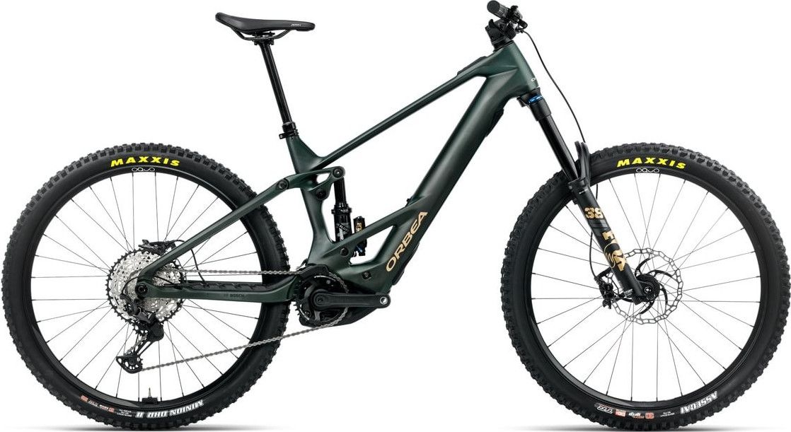 VTT Électrique Tout-Suspendu Orbea Wild M10 Shimano 12V 750 Wh 29'' Vert Forest Carbon View 2025