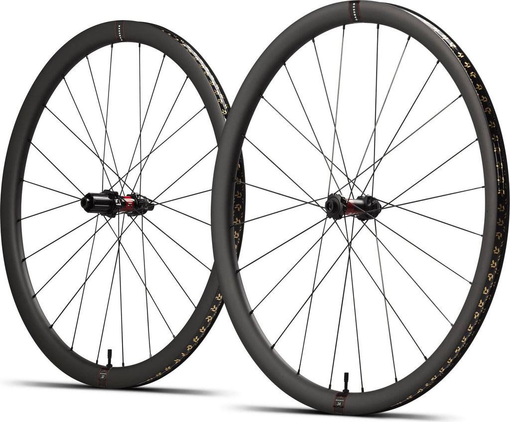 Paire de Roues Reserve 34/37 TA SL DT180 700mm | 12x100 - 12x142 mm | CenterLock