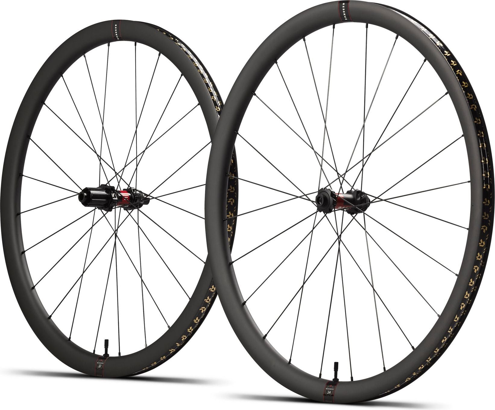 Paire de Roues Reserve 34/37 TA SL DT180 700mm | 12x100 - 12x142 mm | CenterLock