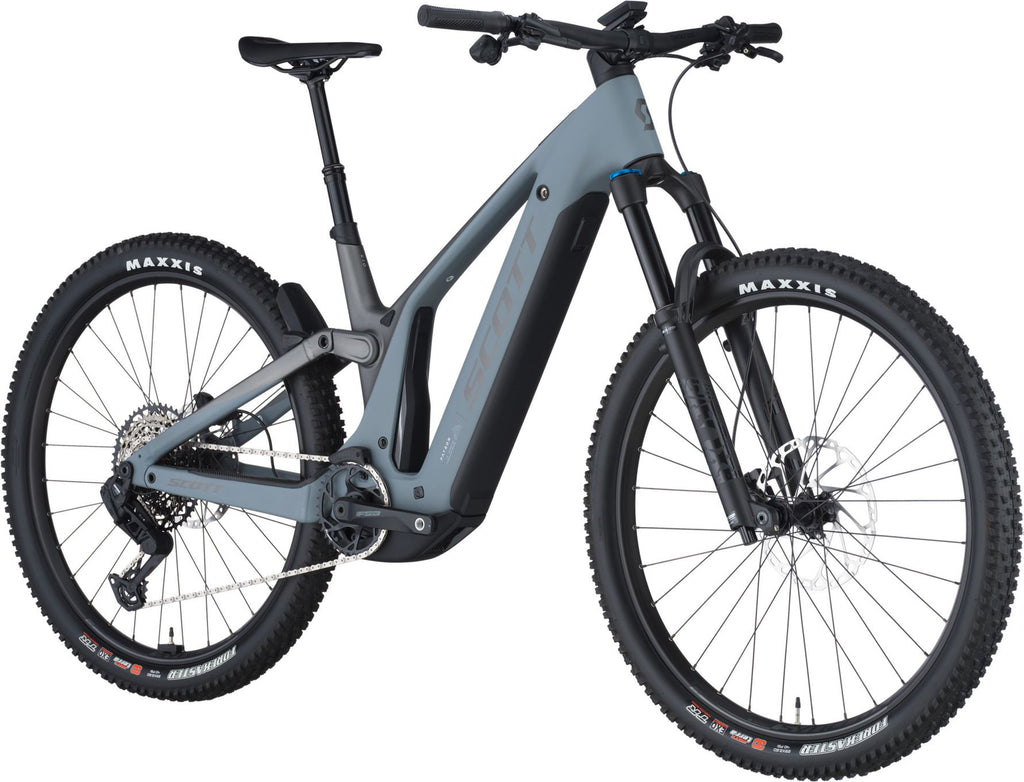 VTT Électrique Tout-Suspendu Scott Patron eRide 910 Sram 12V 800Wh Bosch 100 Nm 29'' Gris/Bleu 2025