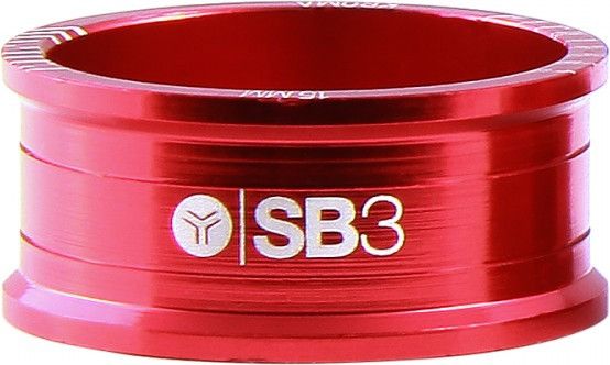 Lot de 5 Entretoises de Direction SB3 Kroma 1''1/8 Rouge