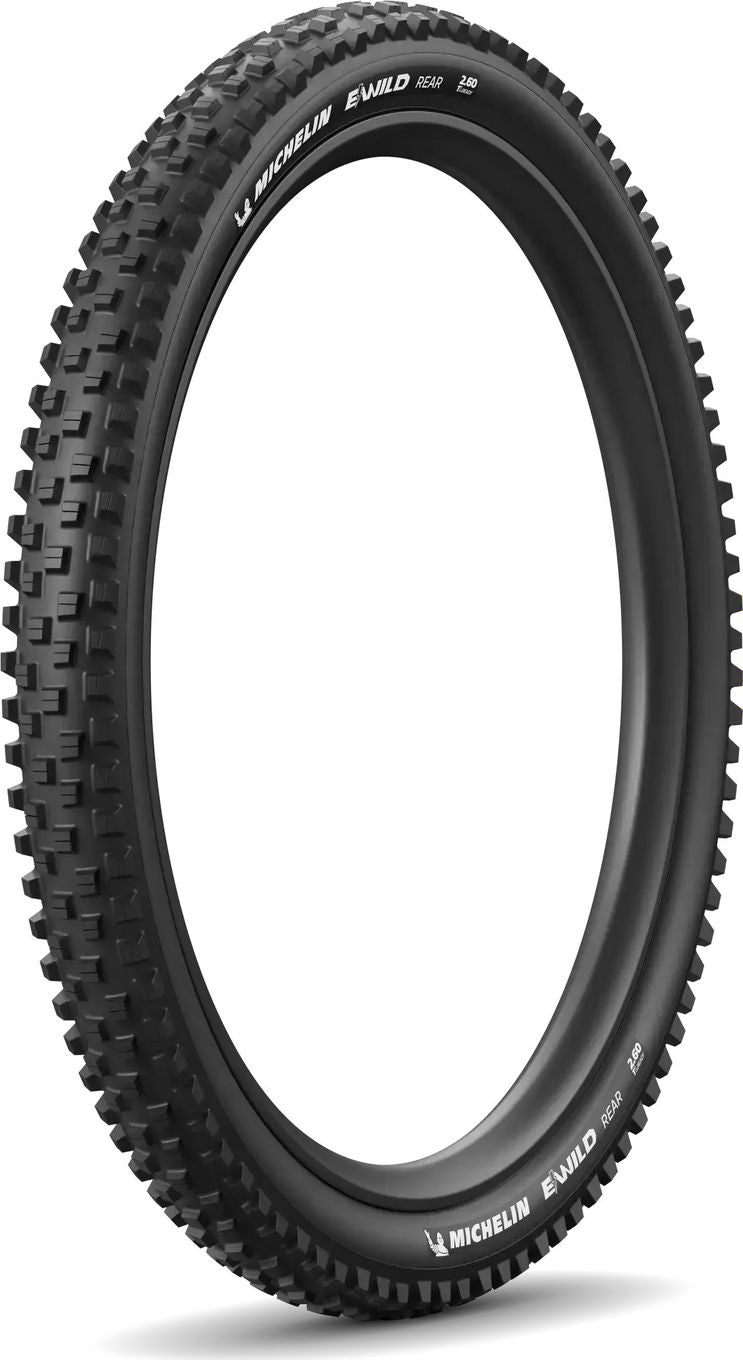 Pneu VTT Michelin E-Wild Rear Performance Line 29'' Tubeless Ready Souple Gum-X Bead-to-Bead Shield E-Bike Ready