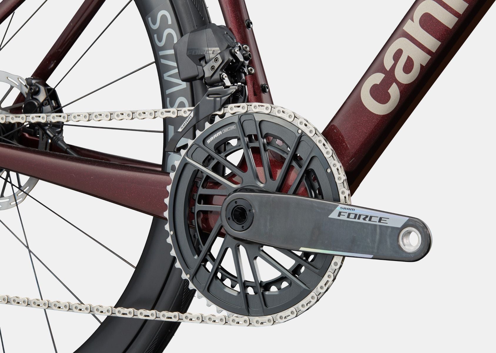 Vélo de Route Cannondale SuperSix Evo 3 Sram Force AXS 12V 700 mm Rouge/Gris 2026