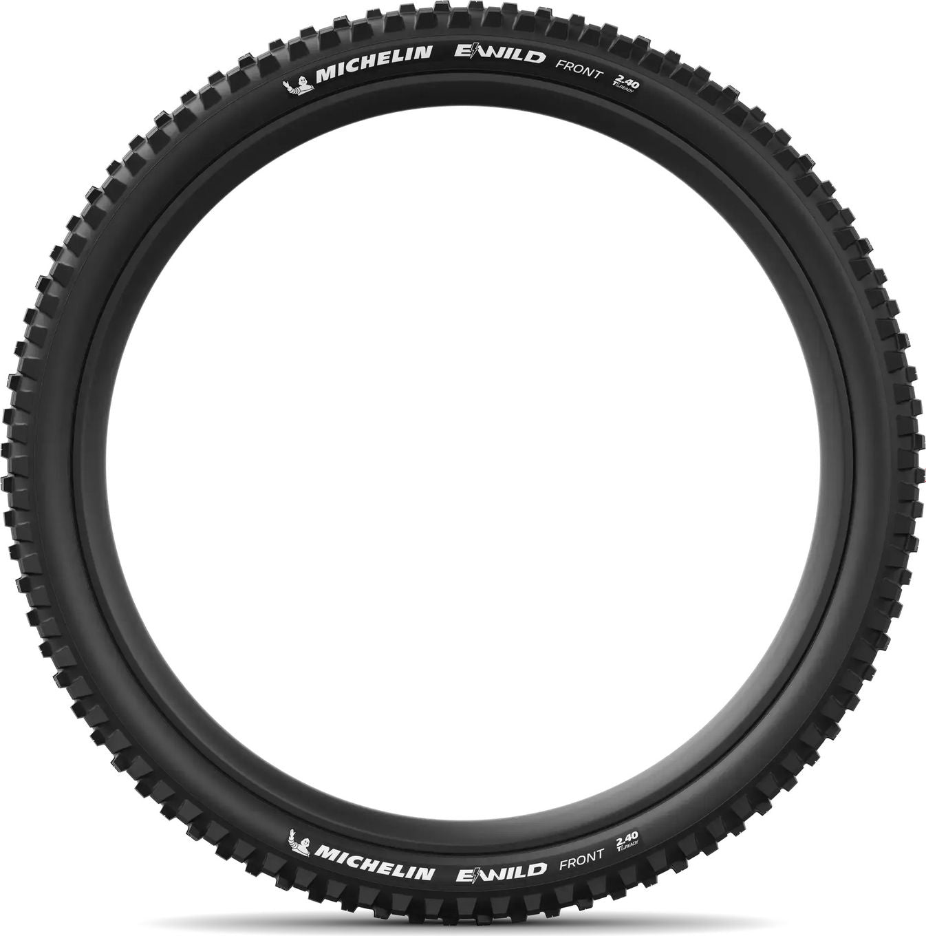 Pneu VTT Michelin E-Wild Front Performance Line 27.5'' Tubeless Ready Souple Gum-X Magi-X Bead-to-Bead Shield E-Bike Ready