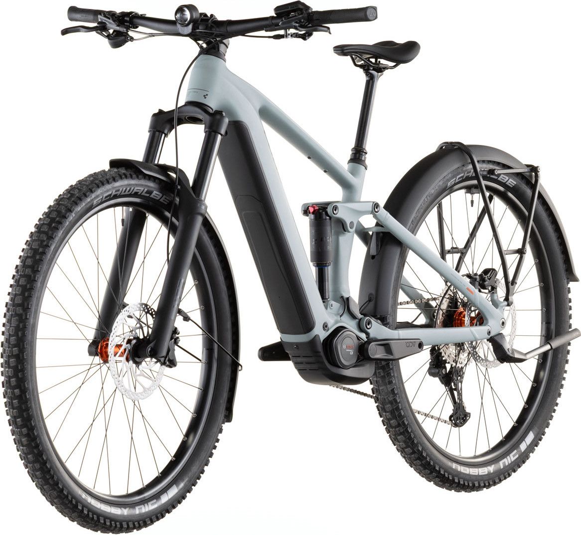 VTT Électrique Tout-Suspendu Cube Stereo Hybrid One44 Pro 800 FE Shimano 12V 800 Wh Bosch 120 Nm 29'' Bleu Gris Vulcan 2026