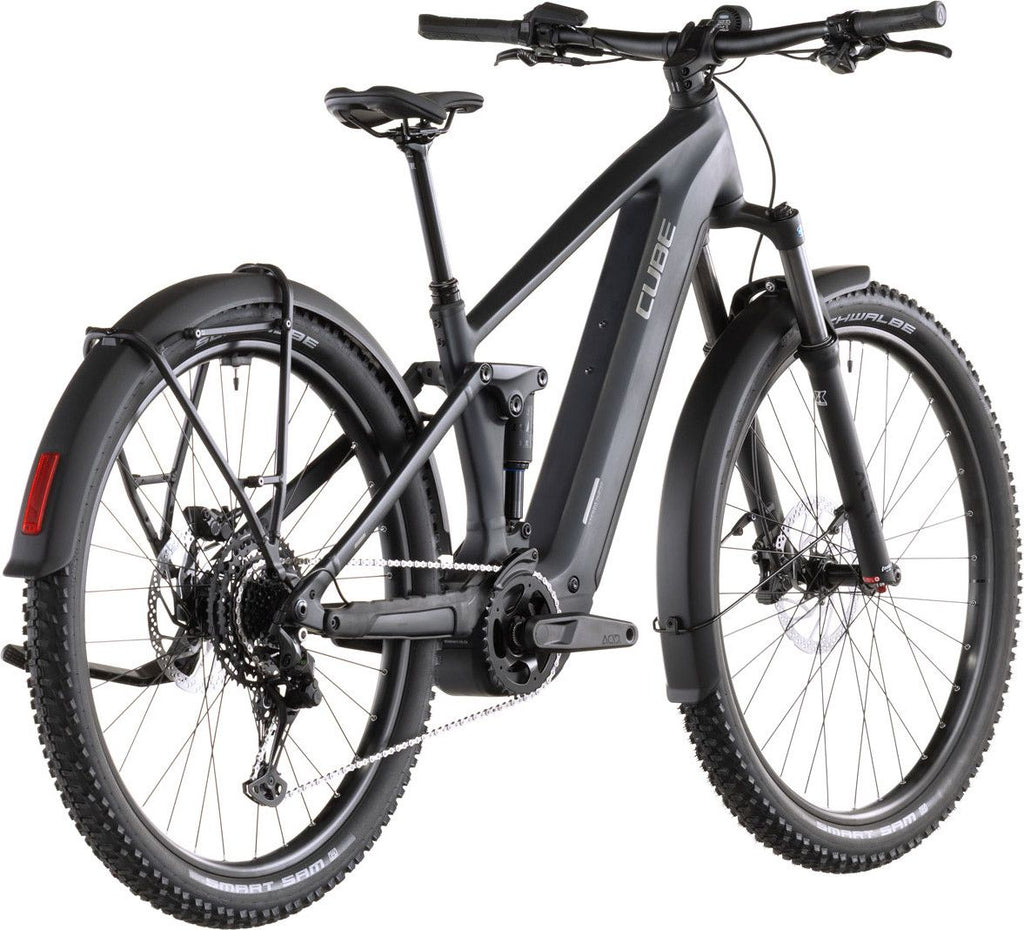 VTT Électrique Tout-Suspendu Cube Stereo Hybrid One22 Pro 800 FE Shimano 10V 800 Wh Bosch 120 Nm 29'' Noir Bleu Night 2026
