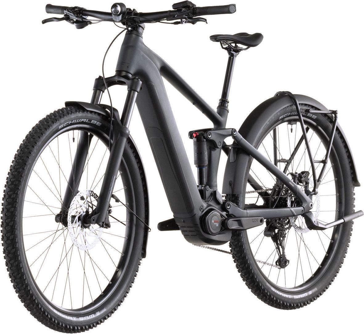 VTT Électrique Tout-Suspendu Cube Stereo Hybrid One22 Pro 800 FE Shimano 10V 800 Wh Bosch 120 Nm 27.5'' Noir Bleu Night 2026