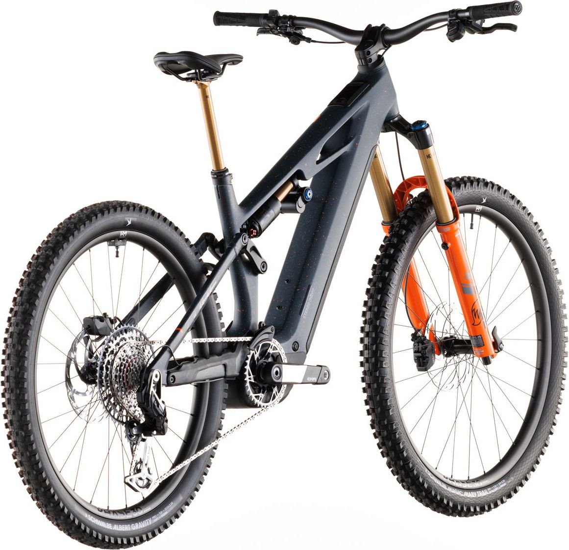 VTT Électrique Tout-Suspendu Cube Stereo Hybrid One77 HPC SLT 800 Sram 12V 800 Wh Bosch 120 Nm 29''/27.5'' Bleu Galaxy 2026