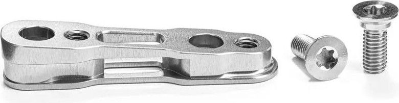 Adaptateur pour Etrier de Frein Arrière Shimano Flat Mount 160 mm absoluteBLACK Gris