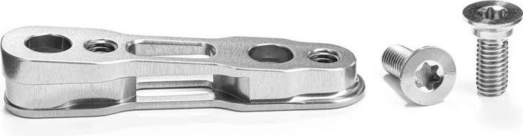 Adaptateur pour Etrier de Frein Arrière Sram Flat Mount 160 mm absoluteBLACK Gris