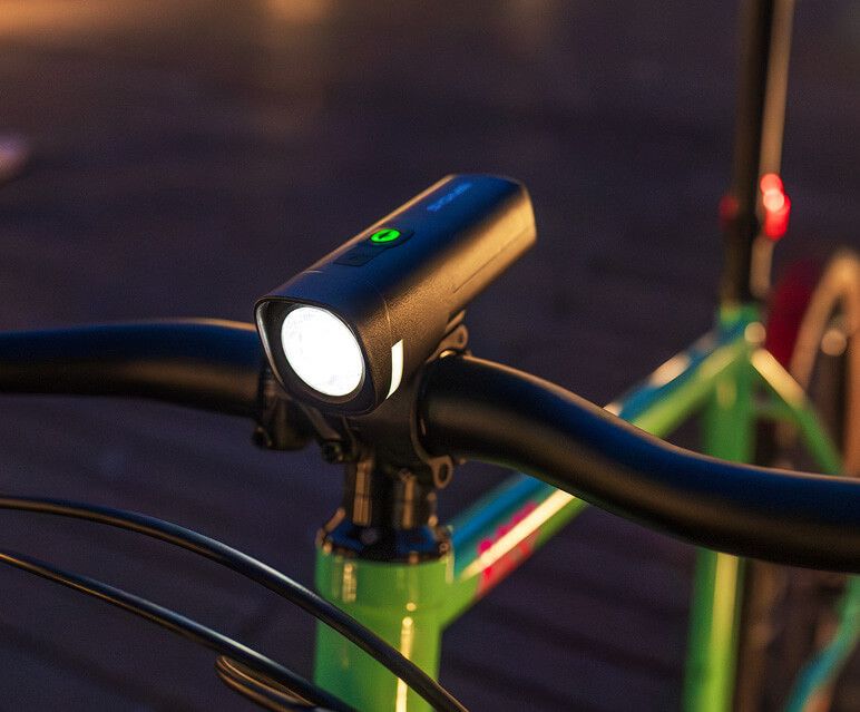 Éclairage Avant Sigma Aura 50 Noir