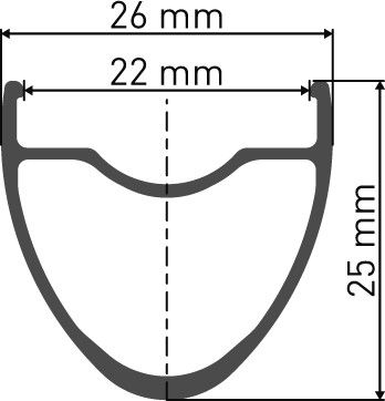 Roue Arrière DT Swiss ERC 1400 Dicut DB 35 | 12x142mm | Centerlock