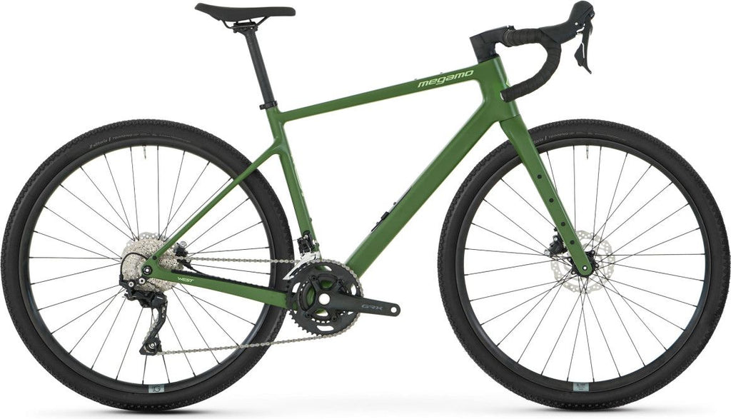 Vélo de Gravel Megamo West 15 Shimano GRX 11V 700 mm Vert 2026