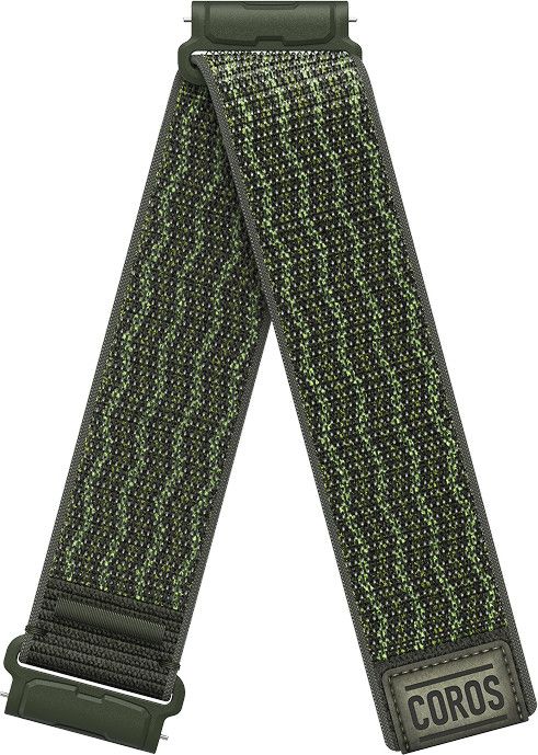 Bracelet de Montre Coros Nomad 24 mm Nylon Vert Kaki