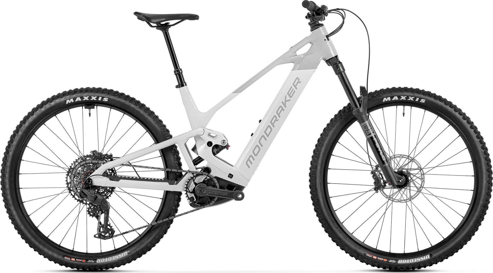 VTT Électrique Tout-Suspendu Mondraker Scree S600 Sram 12V 600Wh Bosch 120 Nm 29'' Blanc 2026