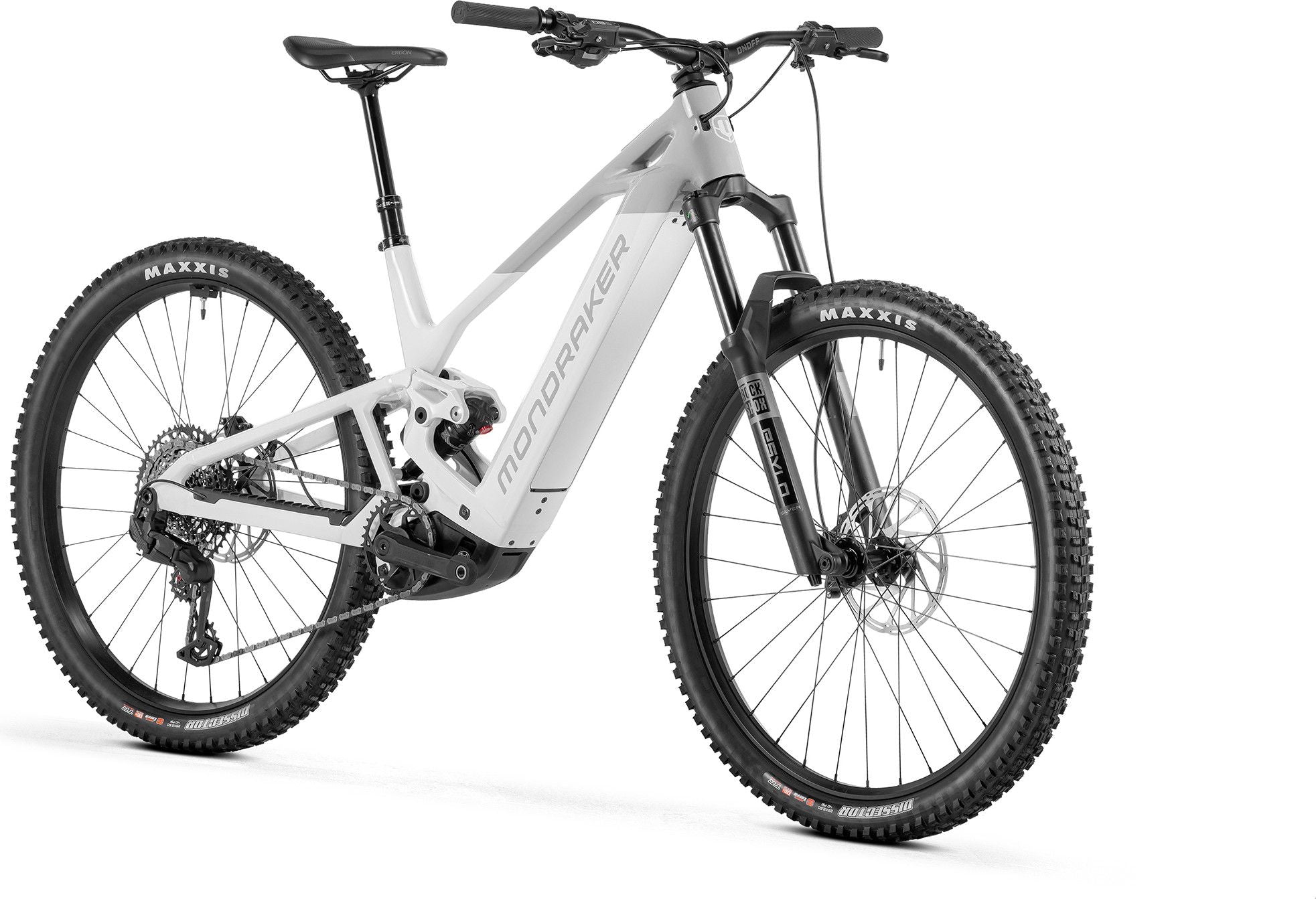 VTT Électrique Tout-Suspendu Mondraker Scree S600 Sram 12V 600Wh Bosch 120 Nm 29'' Blanc 2026