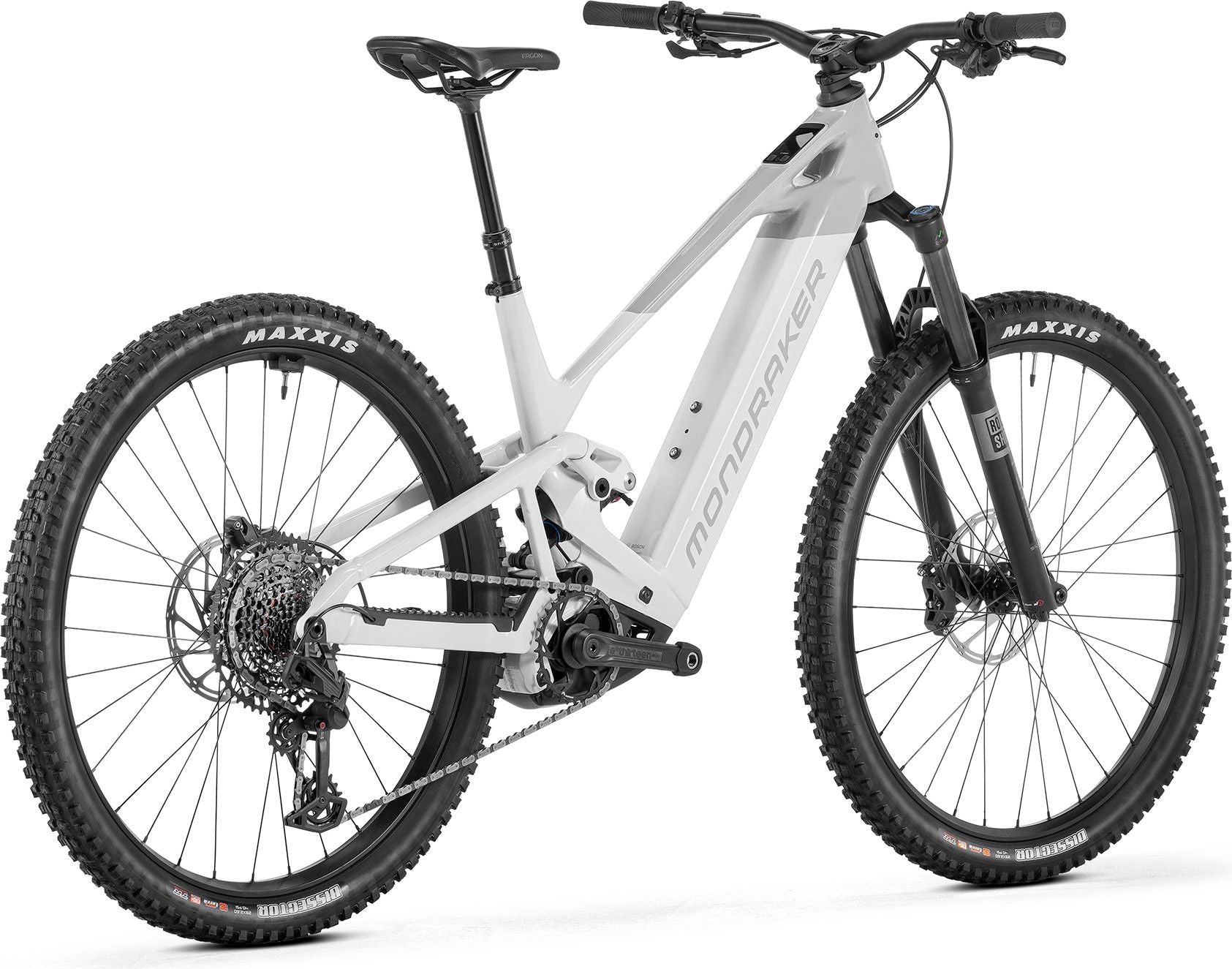 VTT Électrique Tout-Suspendu Mondraker Scree S600 Sram 12V 600Wh Bosch 120 Nm 29'' Blanc 2026