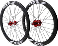 Paire de Roues Carbone Expert Pride Gravity Mat Control V1 Disque Rouge