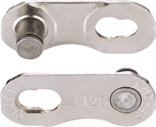 Attache Rapide KMC MissingLink FLATNR Flattop 12/13V Argent