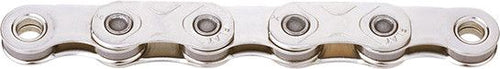 Chaîne KMC X Flat Waxed Flattop 12/13V Argent