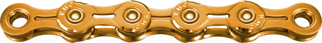 Chaîne KMC X11EL Waxed 11V Or Ti-N